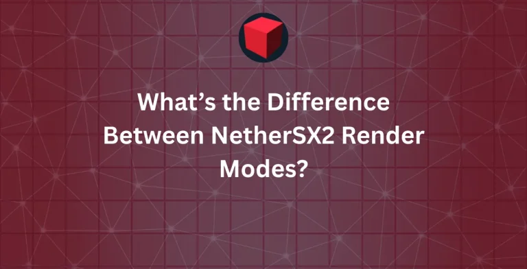 What’s the Difference Between NetherSX2 Render Modes?